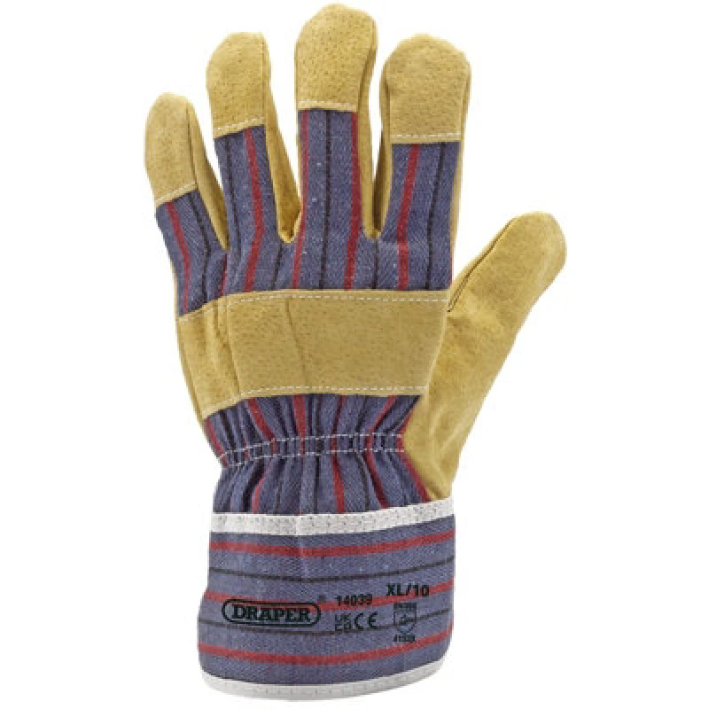 Image of Draper Draper - rigger glove 14039 14039 Rigger Gloves, Size XL/10 (Pair) 5059482064234