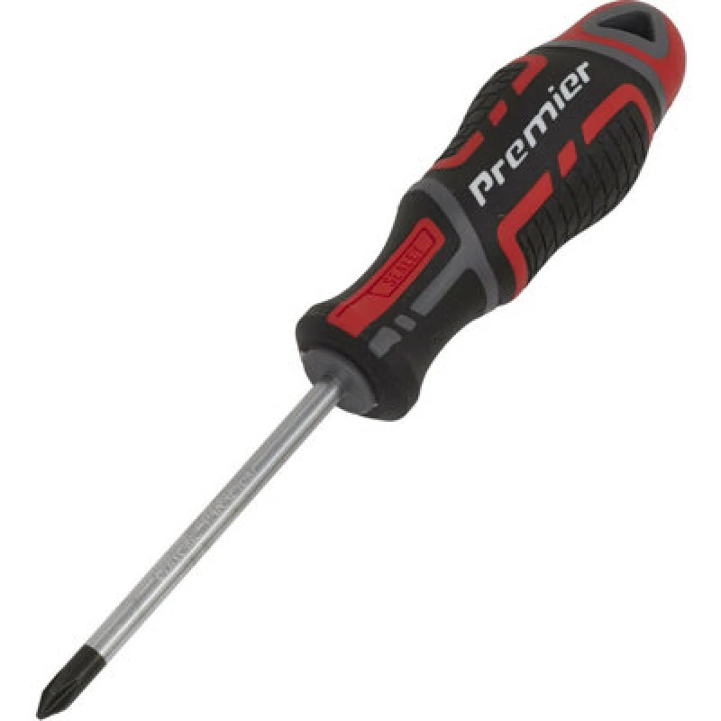 Image of Loops PREMIUM Phillips 1 x 75mm Screwdriver - Ergonomic Soft Grip - Magnetic Tip Multi