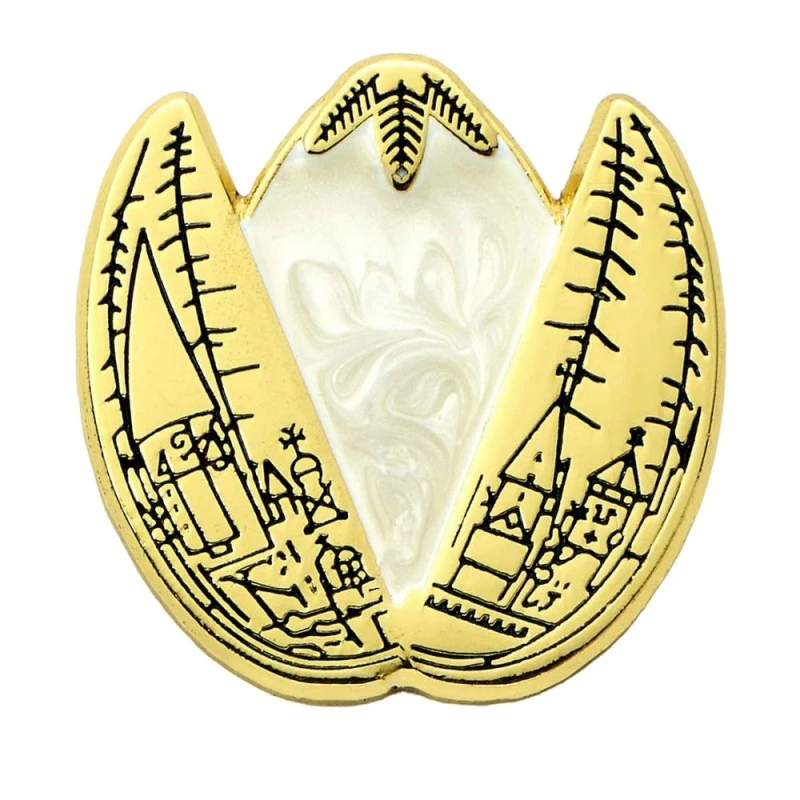 Image of Harry Potter Golden Egg Badge Gold