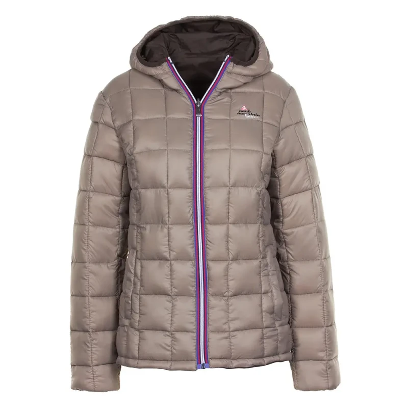 Image of Peak Mountain Reversible ski jacket For Her Peak Mountain Awa Marron Female M