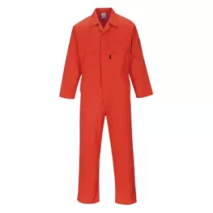 Image of Portwest Liverpool Zip Coverall Red 2XL 31"