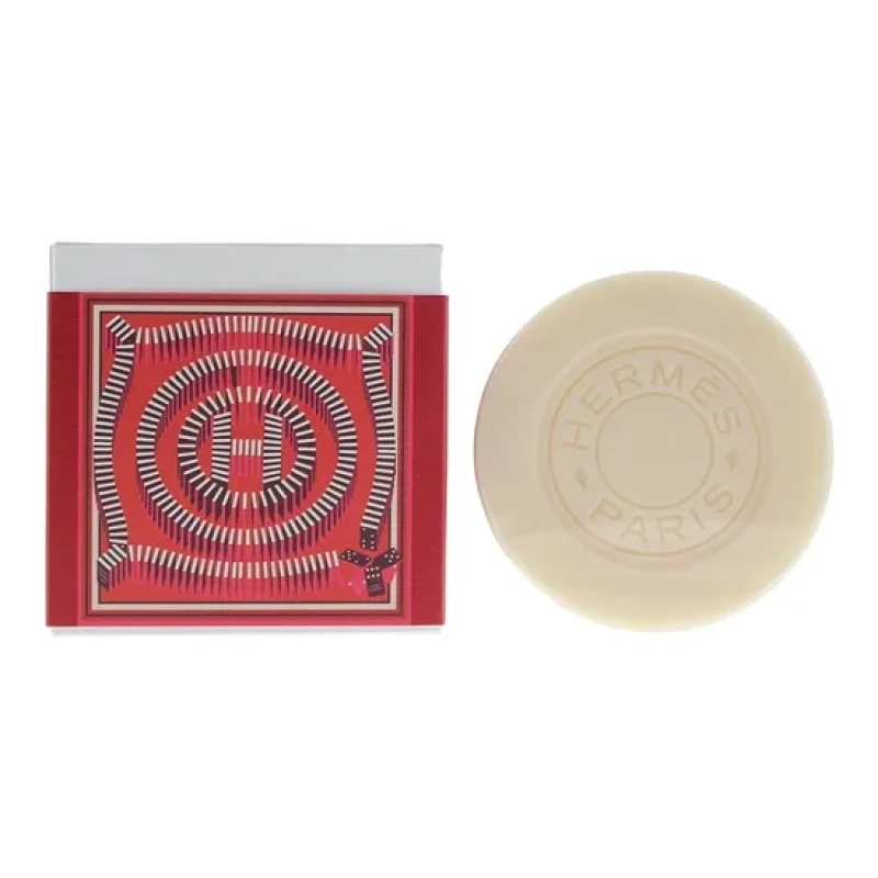 Image of Hermes Eau De Rhubarbe Ecarlate Soap 100g