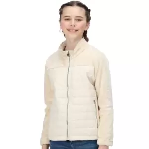 Image of Regatta Girls Keelan Full Zip Fluffy Insulated Fleece Jacket 7-8 Years - Chest 63-67cm (Height 122-128cm)