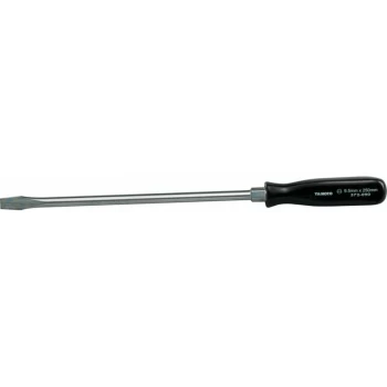 image of Mechanics Flat Head Screwdriver, 10.0MM Slotted Tip, 250MM Blade - Yamoto