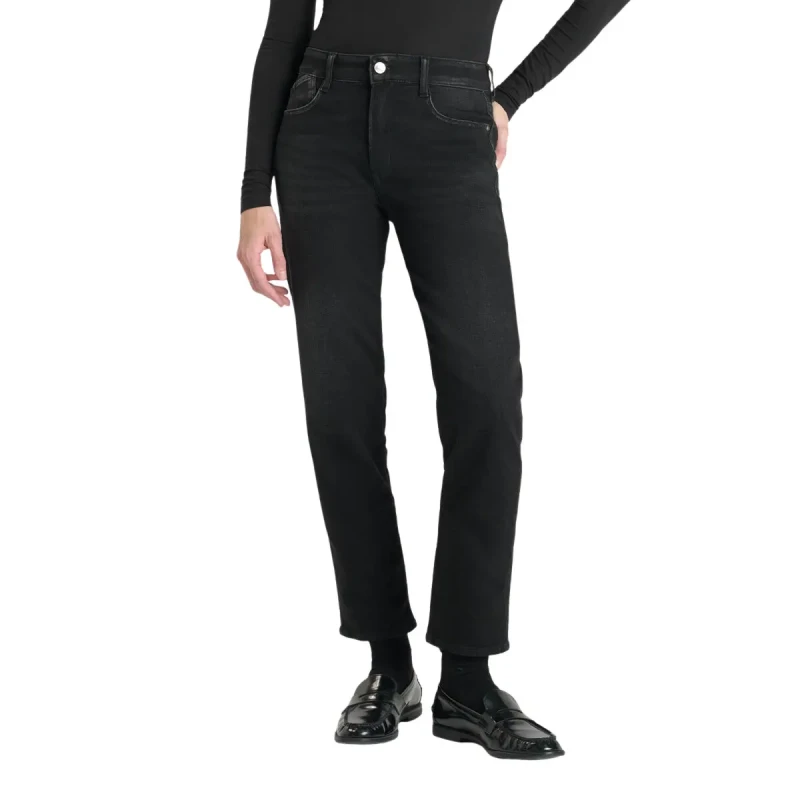 Image of Le Temps des cerises Womens jeans Le Temps des cerises 400/17 Solo Noir Female 26