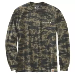 Image of Carhartt Mens Workwear Grapihc Long Sleeve T Shirt S - Chest 34-36' (86-91cm)