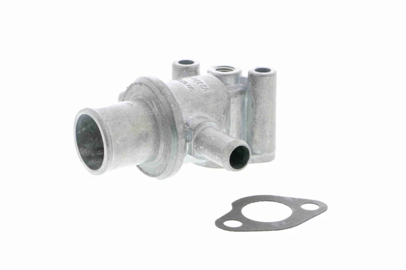 Image of VEMO V24-99-0011 Engine thermostat Q+, original equipment manufacturer quality, Opening Temperature: 87°C, with gasket/seal, Metal Housing Thermostat