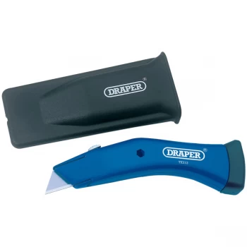 Image of Draper 55059 Heavy Duty Retractable Trimming Knife w Quick Change ...