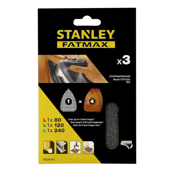 Image of Stanley Fatmax Detail Sheets MESH Mixed Pack - STA39167-XJ