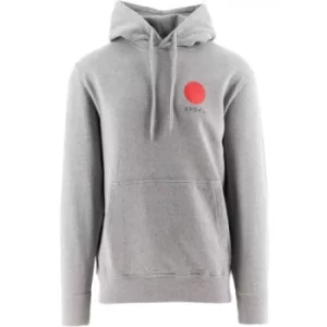 image of Edwin Grey Japanese Sun Hooded Sweatshirt