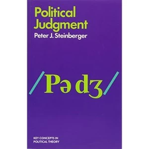 Image of Political Judgment An Introduction Paperback / softback 2018