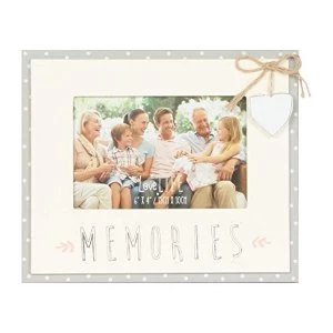 Image of 6" x 4" - Love Life Photo Frame - Memories