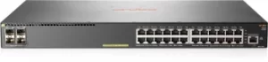 image of Aruba 2540 24G PoE+ 4SFP+ 24 Port Managed Switch