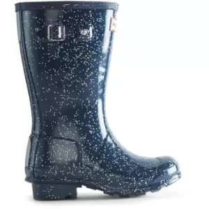 Image of Hunter Girls Big Kids Giant Glitter Wellington Boots UK Size 4 (EU 37)