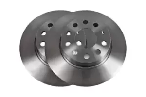 Image of VAICO Brake disc Original VAICO Quality V10-40086 Brake rotor,Brake discs VW,AUDI,SKODA,TOURAN (1T1, 1T2),GOLF VI (5K1)