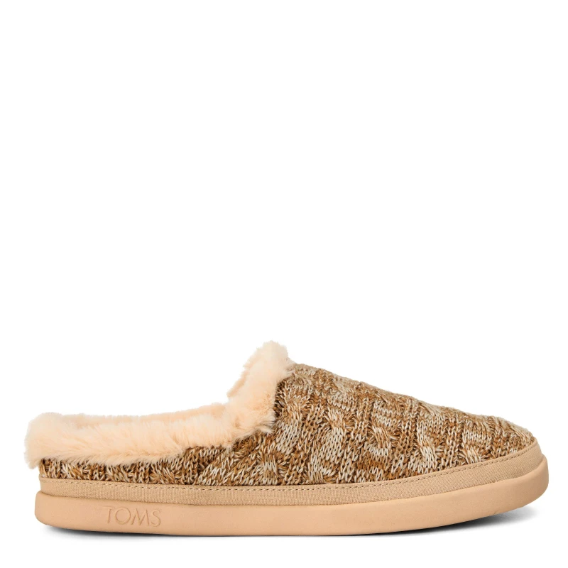 Image of TOMS 'Sage' Mule Ladies Slippers Tan