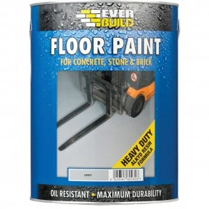 image of Everbuild Floor Paint Grey 5l