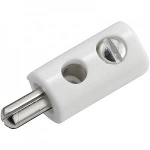 Image of Mini jack plug Plug straight Pin diameter 2.6mm Brown