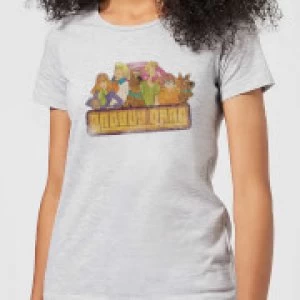 Scooby Doo Groovy Gang Womens T-Shirt - Grey - 5XL