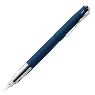 image of Lamy Studio Imperial Blue Fountain Pen - Medium Nib