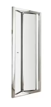 Nuie Pacific 800mm Bi-fold Door - Polished Chrome