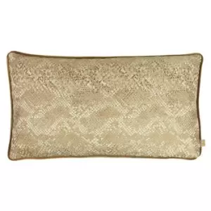 Image of Kai Viper Rectangular Cushion Cover (One Size) (Rust) - Rust