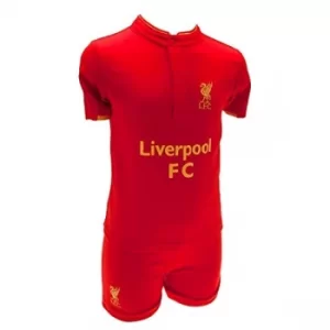 Image of Liverpool FC Shirt & Short Set 12/18 mths GD