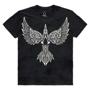 Image of Assassins Creed - Raven Mens Large T-Shirt - Black