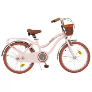 image of 20" Wheel Childrens Vintage Bicycle, Pink