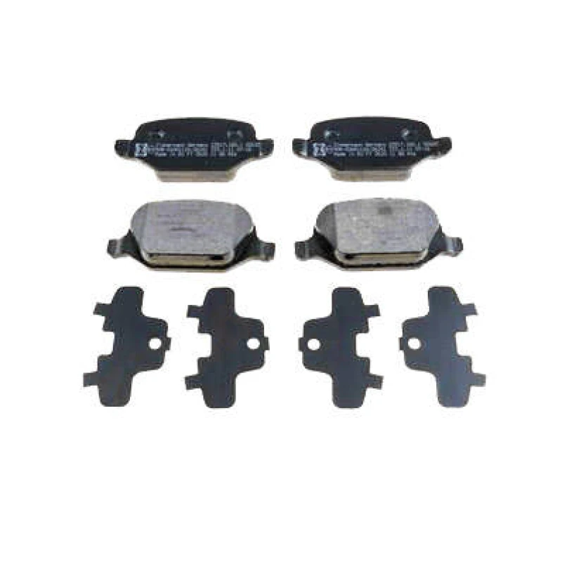 Image of ZIMMERMANN 23517.160.1 Brake pad set Rear Axle, Photo corresponds to scope of supply Brake Pad Set,disc brake (402)
