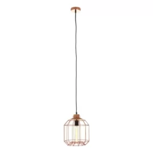 Image of Interiors by PH Beacan Wire Pendant Light, Copper