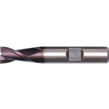 Image of Guhring - 3663 8.00MM HSCo 2 Flute Weldon Shank Slot Drills - Fire Coating