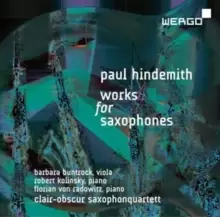 image of Paul Hindemith: Works for Saxophones