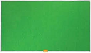 Nobo Notice Board Felt Green 188 x 106 cm