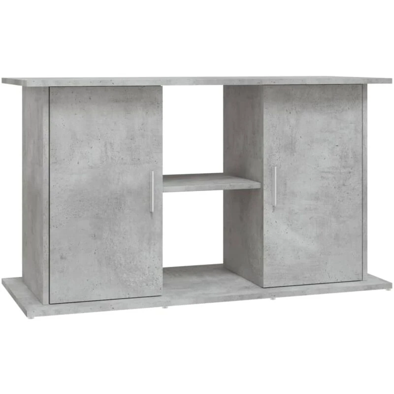 Image of VIDAXL Vidaxl - Aquarium Stand Concrete Grey 101x41x58cm Engineered Wood 8720845418137