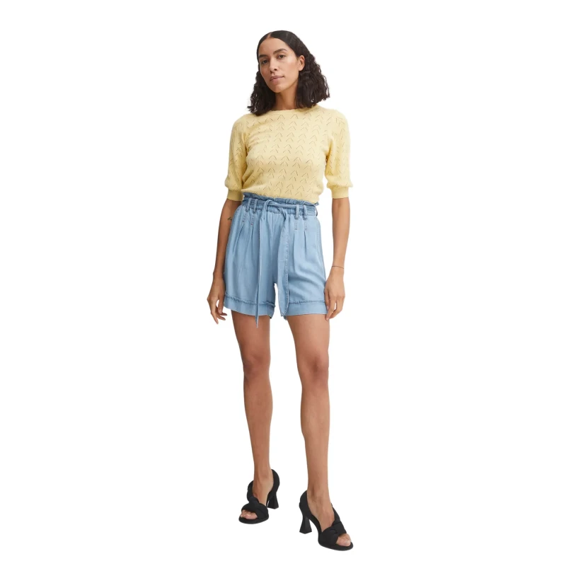 Image of b.Young Womens shorts b.young Lana 3 Bleu Female 38