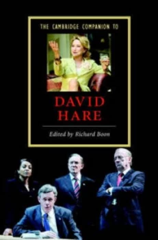 Image of The Cambridge Companion to David Hare by Richard Boon Hardback