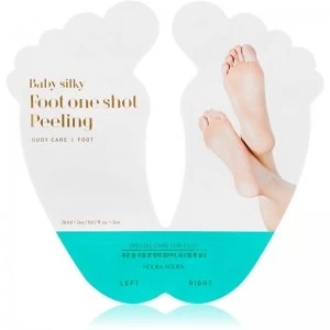 Image of Holika Holika Baby Silky Foot Exfoliating Foot Mask for Cracked Skin + Socks 2 x 20ml