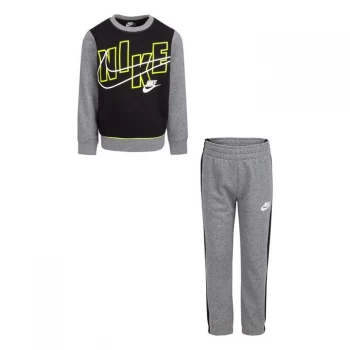 Image of Nike C/B Crew Set IB13 - Carbon Heather