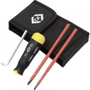 image of C.K. VDE Torque screwdriver set 3 Piece 1.5 - 3 Nm