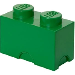 LEGO Storage Brick 2- Dark Green