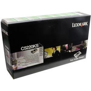 Image of Lexmark C5220KS Black Laser Toner Ink Cartridge