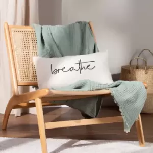 Image of Shearling Breathe Cushion Natural, Natural / 30 x 50cm / Polyester Filled