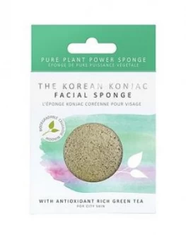 Image of The Konjac Sponge Company Premium Facial Puff With Green Tea
