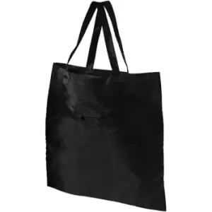 Image of Bullet Take Away Foldable Shopper Tote (44 x 42.5 cm) (Solid Black) - Solid Black