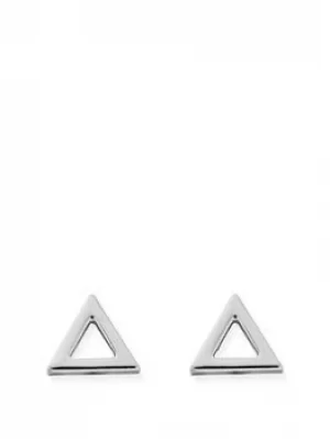 Image of ChloBo Fire Stud Earrings, Silver, Women