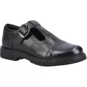 Image of Hush Puppies Girls Paloma Junior Leather School Shoes UK Size 1 (EU 33)