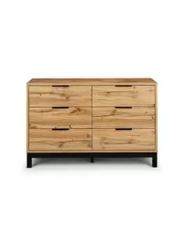 Image of Julian Bowen Bali 6 Drawer Wide Chest