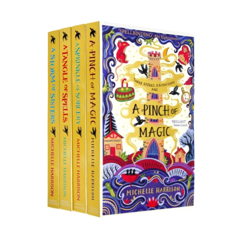 Image of Michelle Harrison Adventure Collection 4 Book Set A Pinch Of Magic Michelle Harrison Books