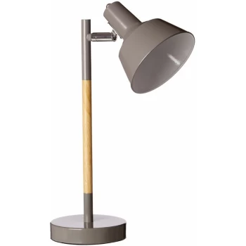Image of Bryson Grey Table Lamp - Premier Housewares